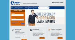 Desktop Screenshot of laserchile.com